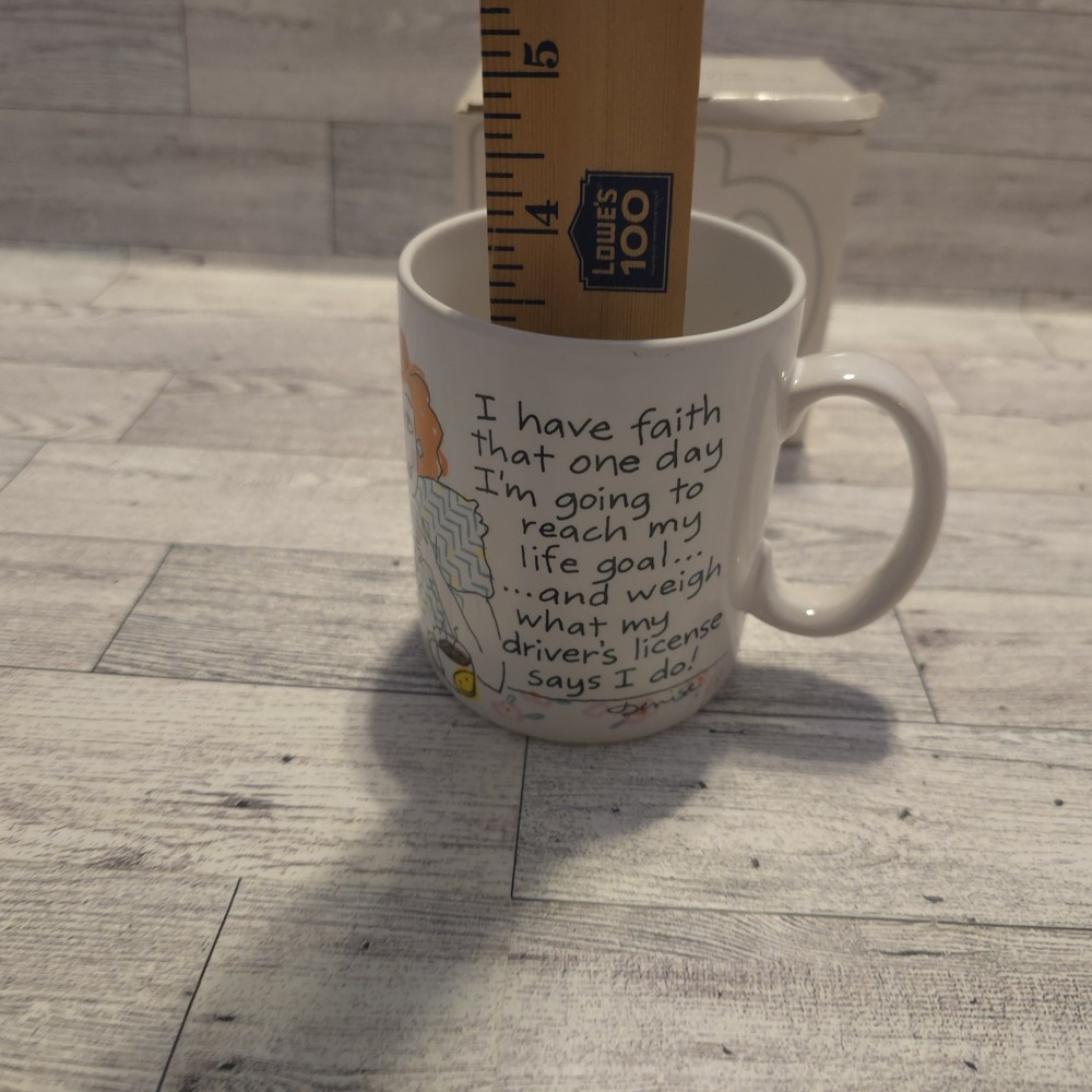 Shoebox Greetings Mug by Denae Funny Quote w/ Box –‎ Hallmark Coffee Cup - Picture 8 of 9